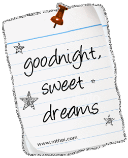 กลิตเตอร์ (Glitter) Good Night, Sweet Dreams.